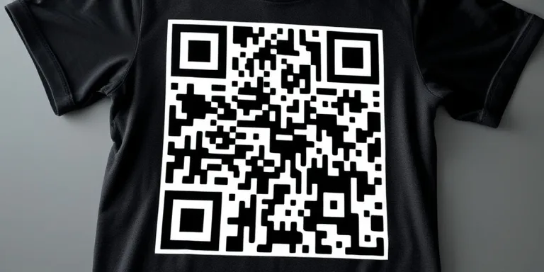 QR Code T-Shirt Design