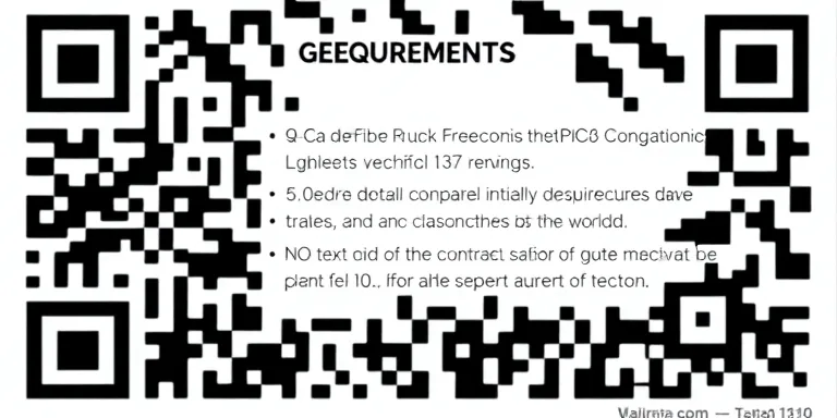 QR Code Contrast Requirements